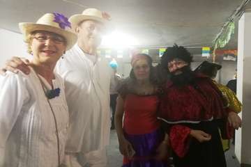 Baile de Carnaval en La Garita (Foto TA)